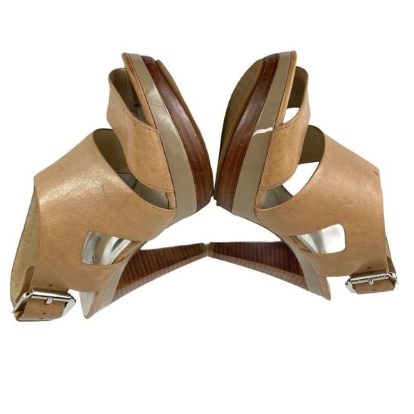 Michael Kors Carla platform sandal nude - 7.5 - Picture 7 of 16